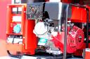 Industriefotografie: Honda-Notstromaggregat der Feuerwehr